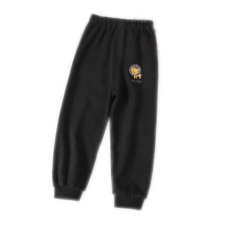 1-5 Years Cotton Children Pants Baby Boys Girls Leisure Sport Pants Kids Trousers Toddler Sweatpants