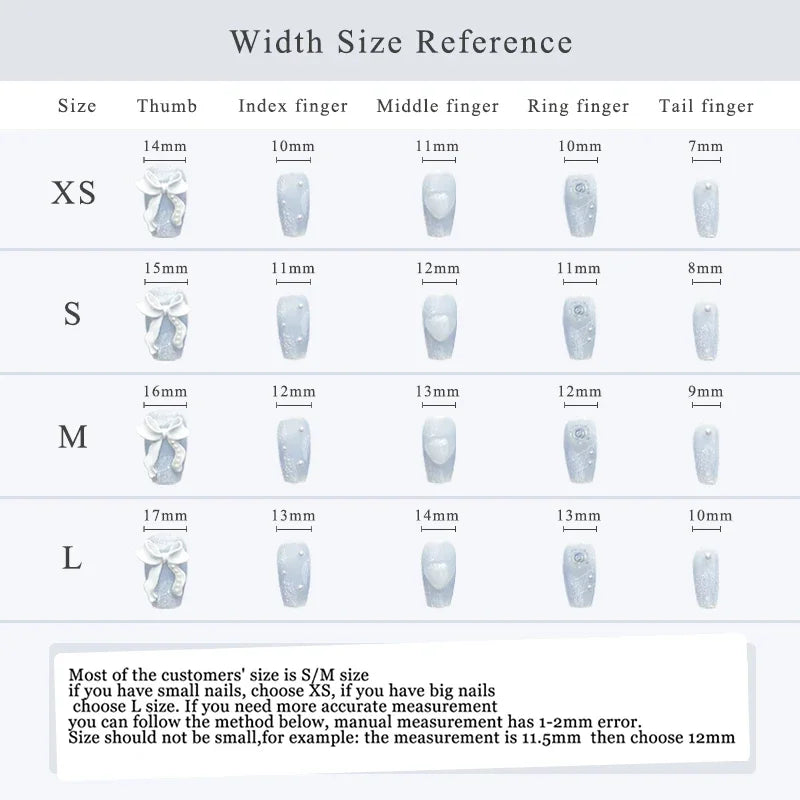 10pc Christmas designs press on acrylic nails short full cover red santa claus snowflake decorated handmade false nail with glue