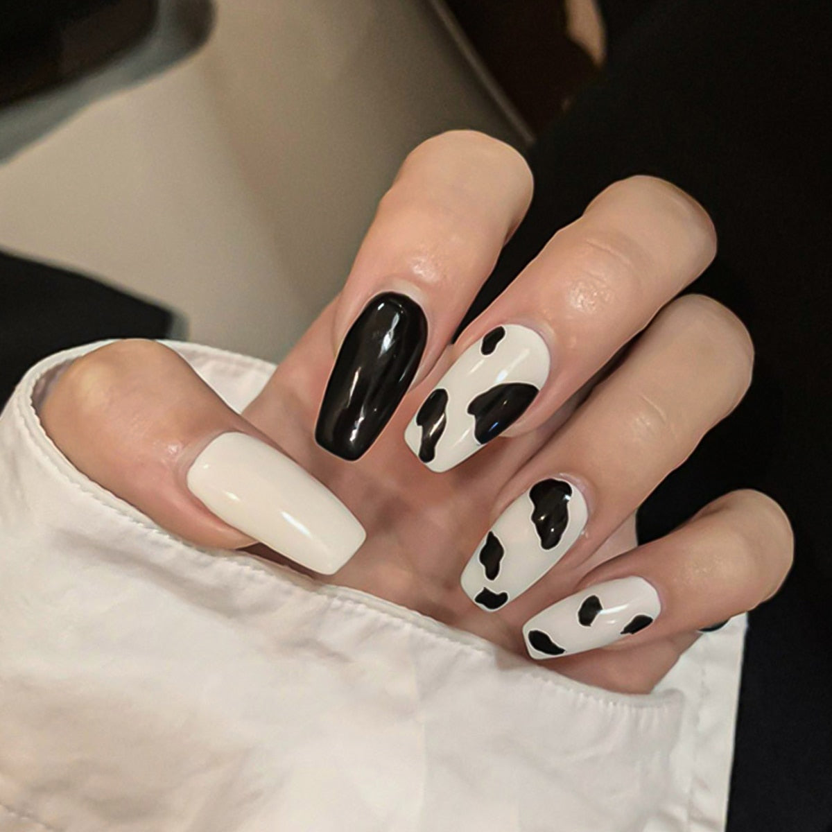 24pcs Rhinestone Design Fake Nails Shiny Bridal Women Lady party nail DIy Decorations Press On nail Tips False Nail Patch Spain 292616