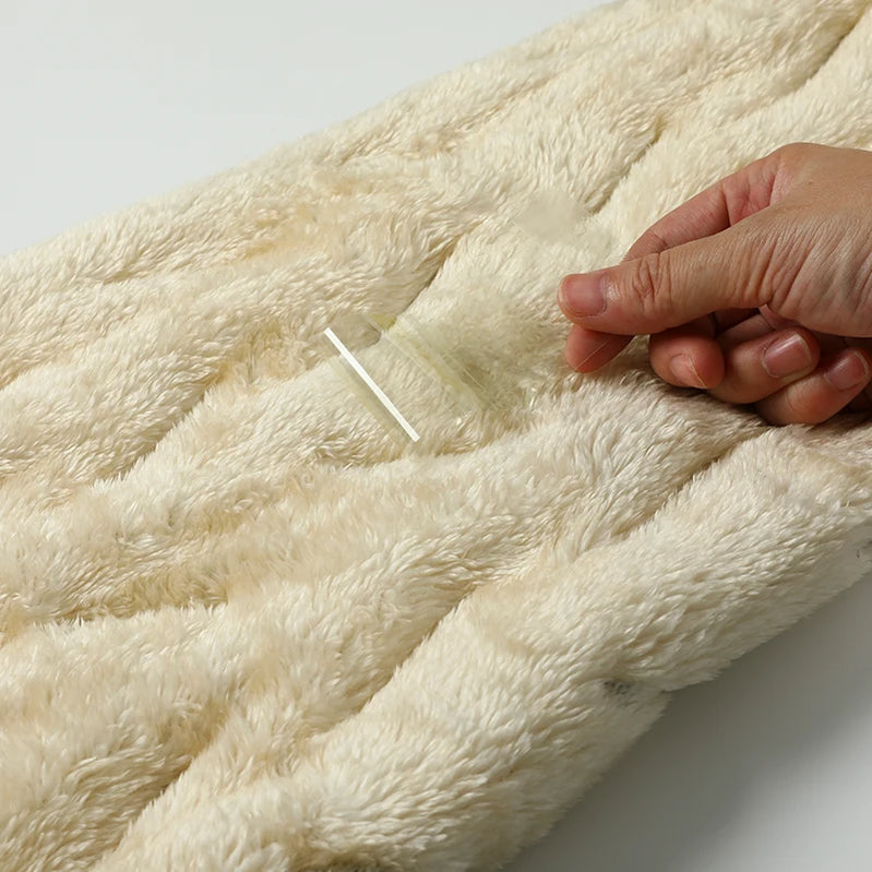 Winter Women Thicken Lambswool Leggings Outdoors Warm Windproof Jogging Sweatpants Fashion Casual Simple Fleece Sportswear Pants