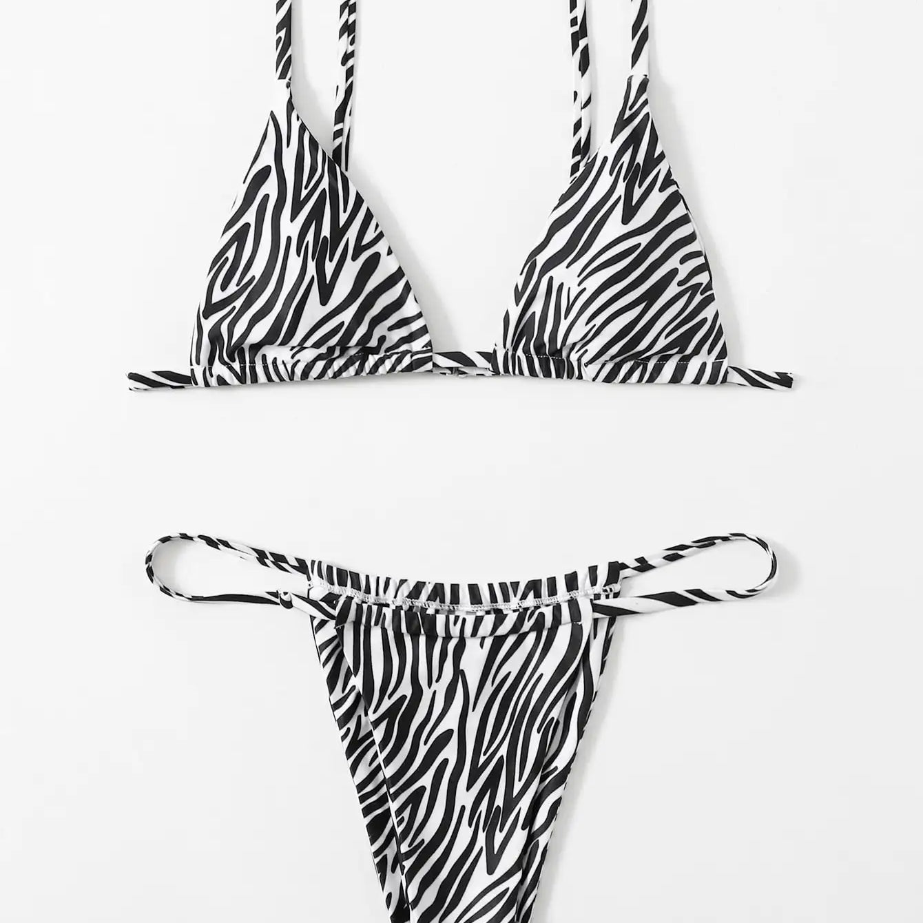 ZTVitality Zebra Print Push Up Bikini Sexy Bikinis 2021 New Arrival Padded Bra Low Waist Swimsuit Female Swimwear Women Biquini Picture Color 7