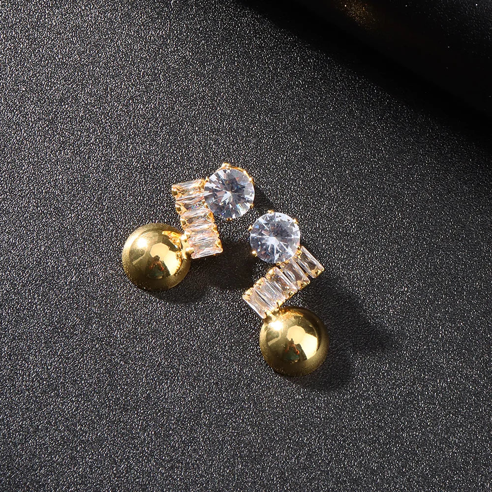 Jewelry For Women Brilliant Cubic Zircon Necklace Earrings Ring and Bracelet Wedding Bridal Jewelry Sets Dress Accessories