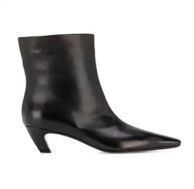 Big Size 34-43 Women's Shoes 2024 Autumn Winter Elastic boots Nubuck Flock Chelsea boots Tip Knee High Knight Long Boots NW5319 black