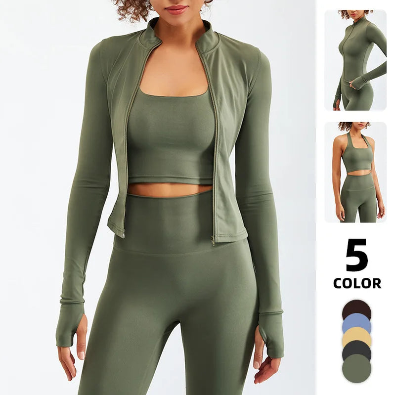 2/3PCS Sport Yoga Set Soft And Breathable High Waist Fitness Gym Suit Sportwear Women Set Workout Clothes For Women Tracksuit