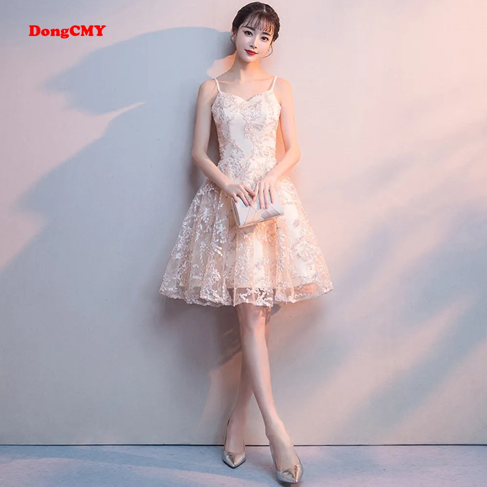 A-LINE SHORT STUDENT YOUNG ROBES SOIREES TULLE SEXY PARTY PRETTY GRADUATION DRESSES