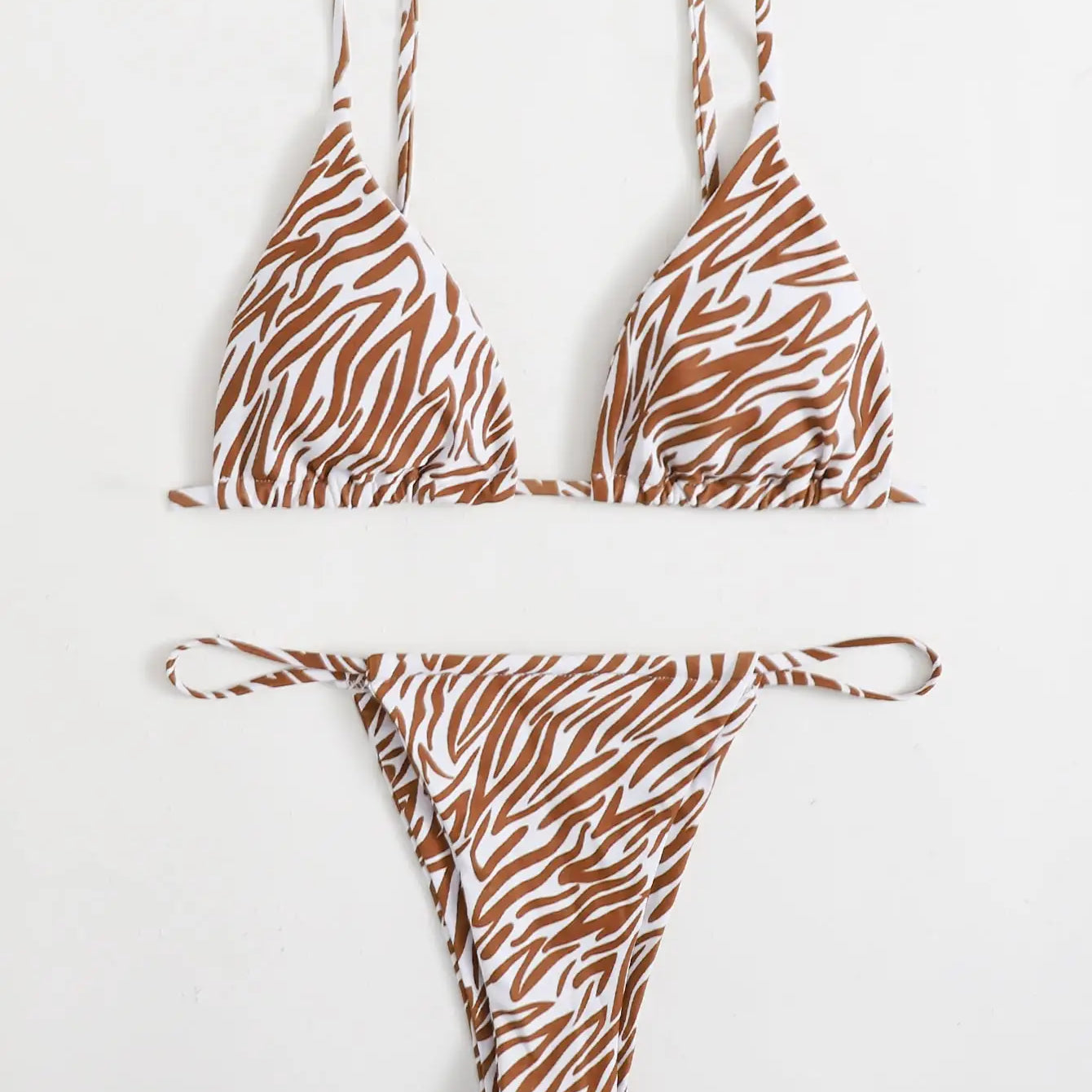 ZTVitality Zebra Print Push Up Bikini Sexy Bikinis 2021 New Arrival Padded Bra Low Waist Swimsuit Female Swimwear Women Biquini Picture Color 6