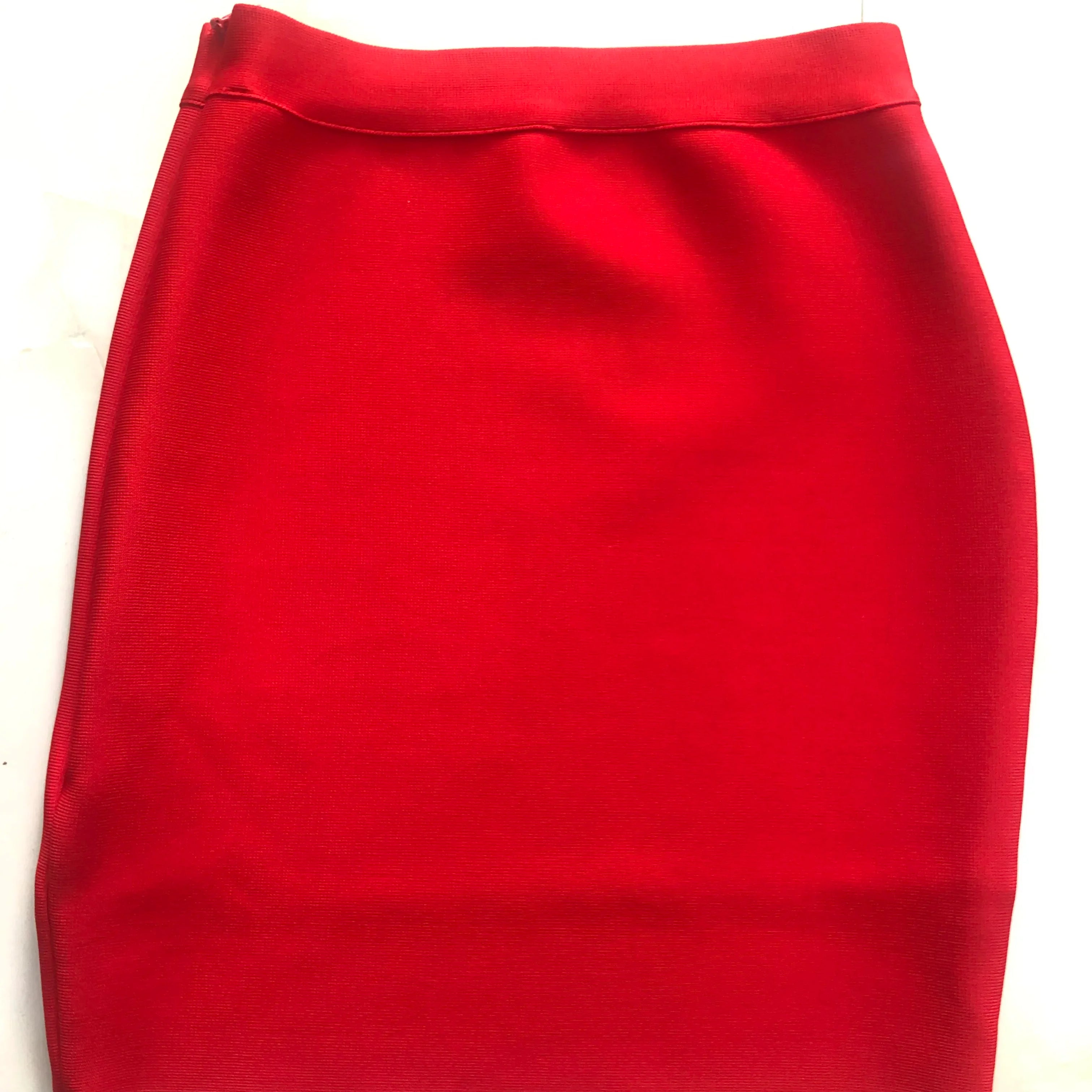 Wholesale Shipping Candy Color Sexy Women Bodycon Mini Bandage Skirt 2021 Designer Fashion Black Pencil Skirt Faldas 43cm