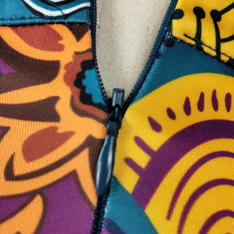 Women Summer Print Skirt Vintage Floral African Fashion High Waist Tassel Classy Modest Elegant Retro Jupes Falads Drop Shipping