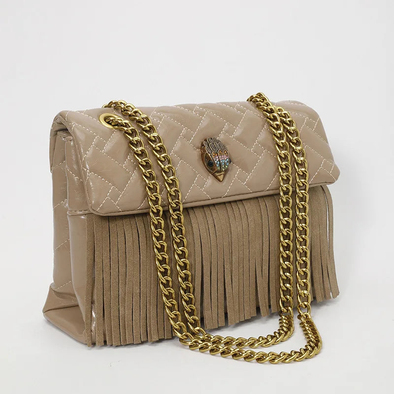 2025 Curated Cube Bag, Chain-Integrated Convertible Shoulder & Crossbody Purse for Women, Architectural Vegan Leather Day