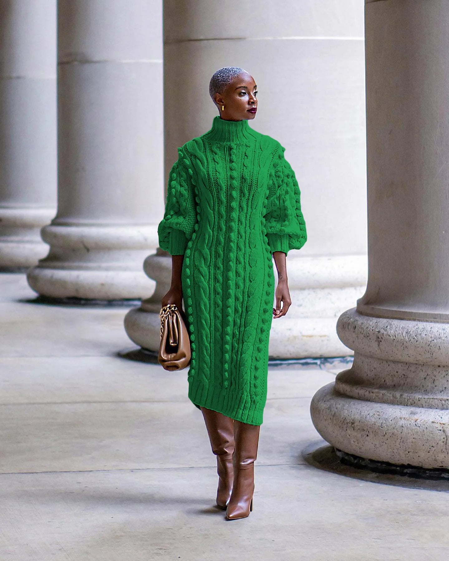 Knitted Long Dress Elegant Winter Sweater Dresses Winter Fall Women Luxury Bodycon Club Party Lady Maxi Sexy Long Dress