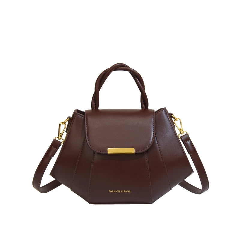 Leather Handbag Women Luxury Purses Female Bag Designer Fashion Ladies Shoulder Crossbody Bag Brand Sac A Main New Coffee 28cm 10cm 20cm