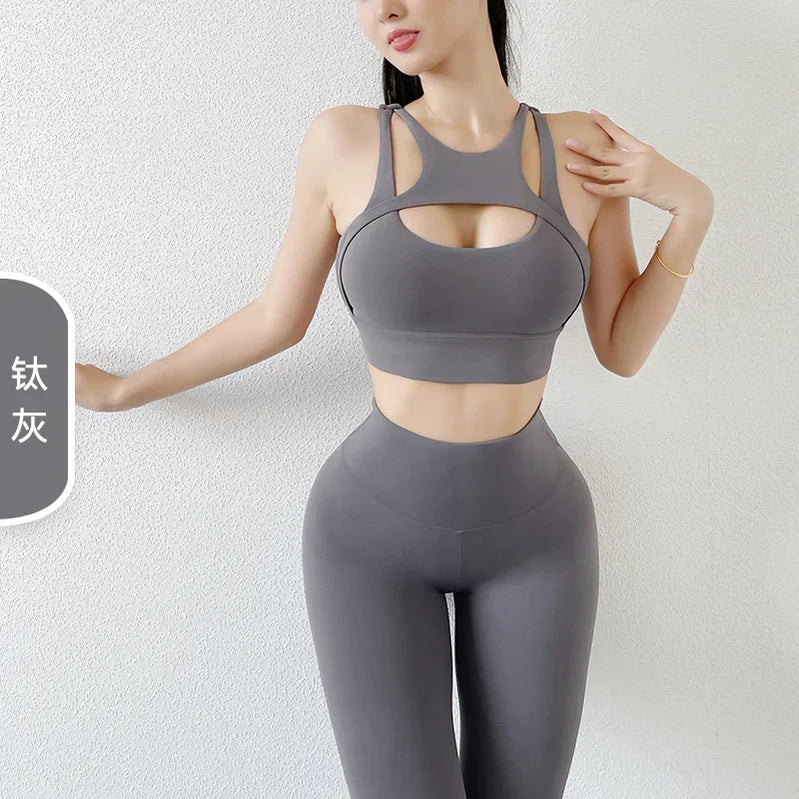 Women Sexy Sport Bra Gym Push Up Bra Jogger Fitness Workout Vest Female Breathable Yoga Crop Top Bralette топ женский Top Mujer GY