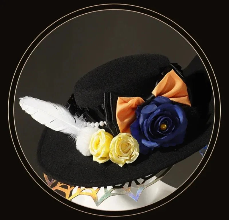 Navia Genshin Impact Cosplay Costume Wig Dress Uniform Fontaine Spina Di Rosula Hat Clorinde Halloween Costumes for Women