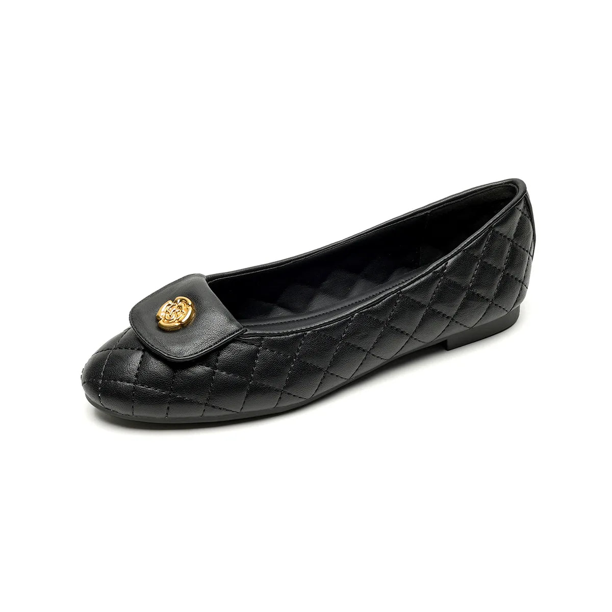 spring women's outdoor shoes Round toe design Black Mary Jane shoes Ladies casual flat shoes Work shoes Boat shoes 41-43