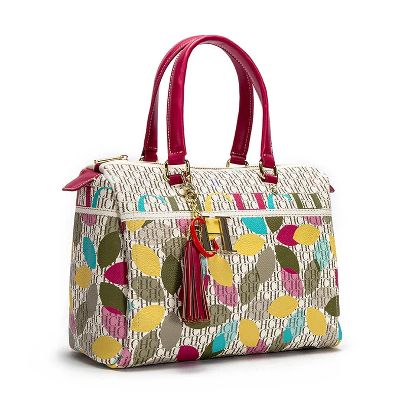 CH Fashionable and Luxury Design Spring 2024 New Women's Handbag Jacquard Colorful Women's Commuting Crossbody Bag style7