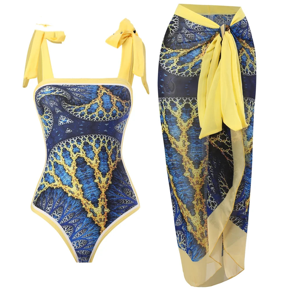 2023 Sexy Fashion One Piece Swimsuit Solid 3D Flower Summer Women Swimwear Beachwear Summer Luxury Monokini Bathing Suit a set 18