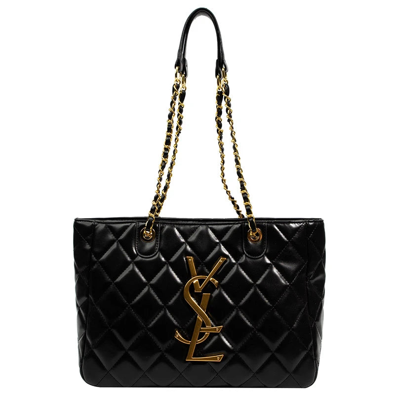 Elegant Women Designer Shoulder Bag Luxury Leather Crossbody Bag High End Tote Vintage Classic