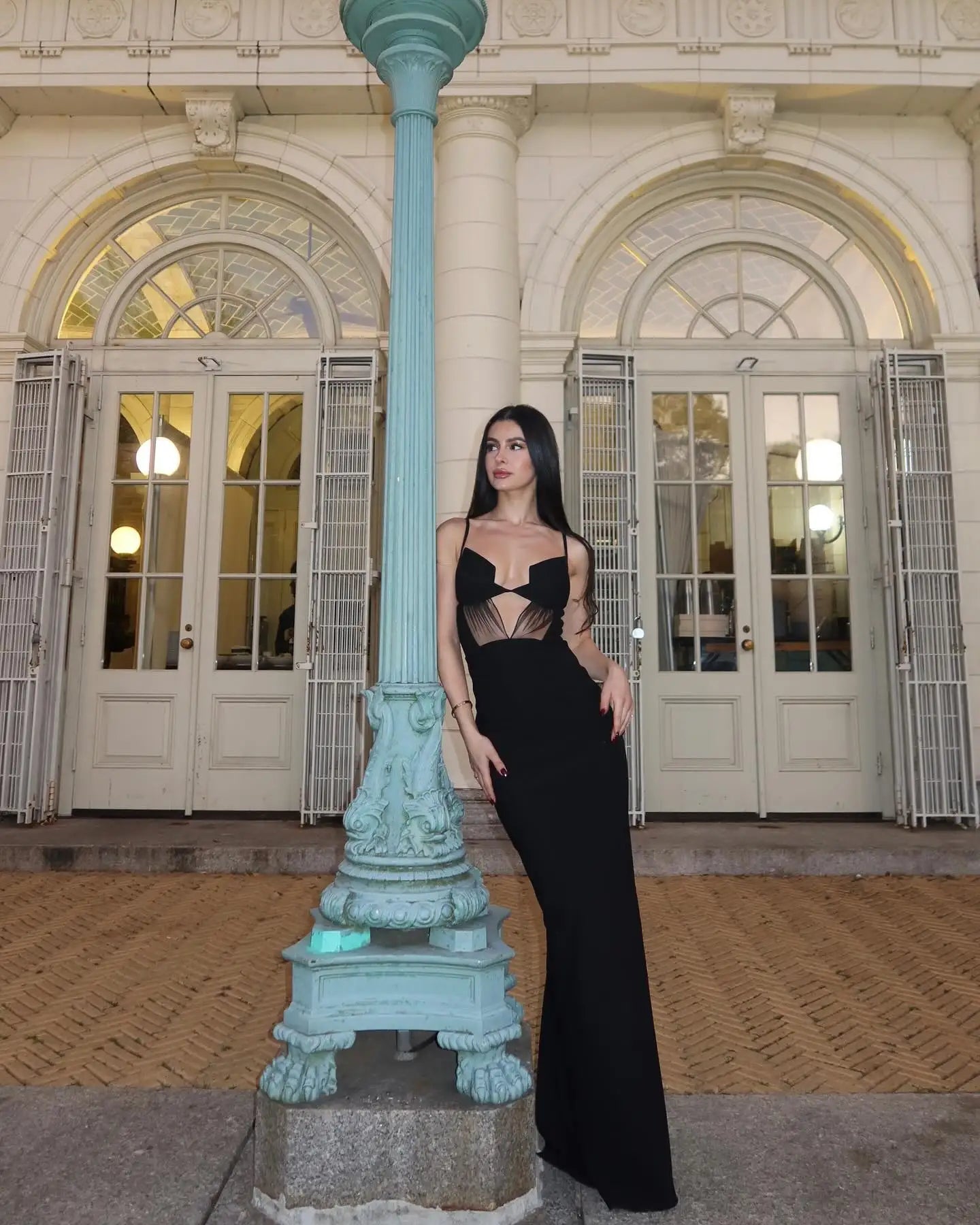 Women Celebrity Sexy Sleeveless Backless Black Cut Out Maxi Long Bodycon Bandage Dress 2025 Elegant Evening Club Party Outfit