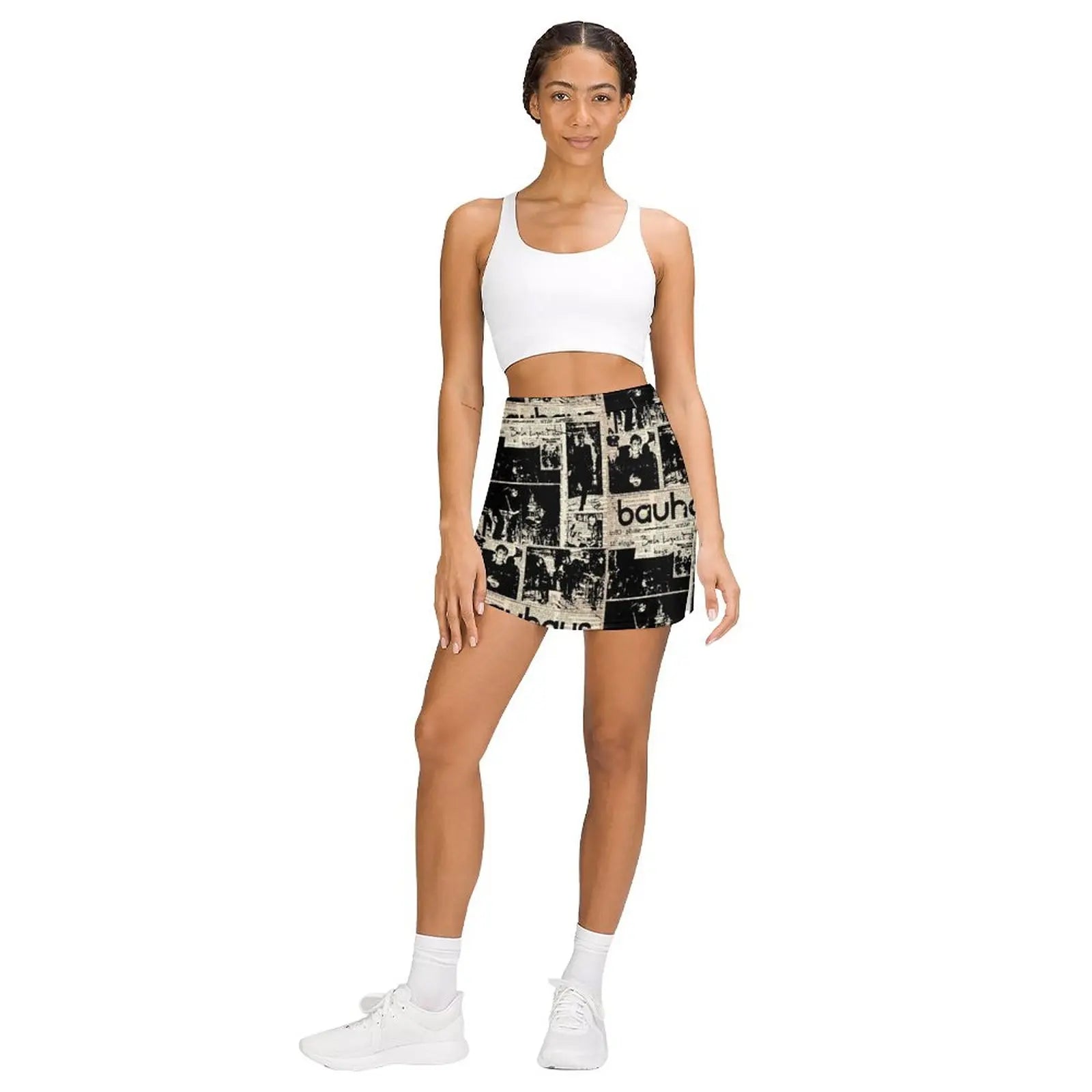 80S POST PUNK BAND / BHS Light Proof Trouser Skirt Clothes for summer luxury designer clothing women skirts summer woman