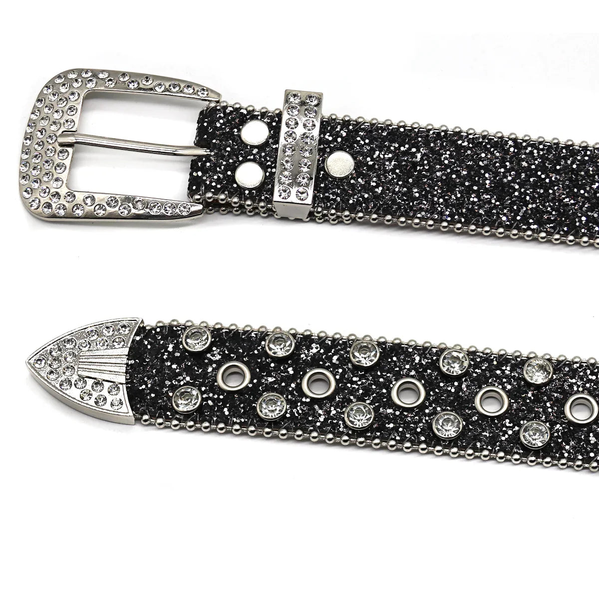 Gorgeous Rhinestone Belt Women Belt Perfect Valentine's Gift for Your Girlfriend Beautiful Y2K Belt Brand