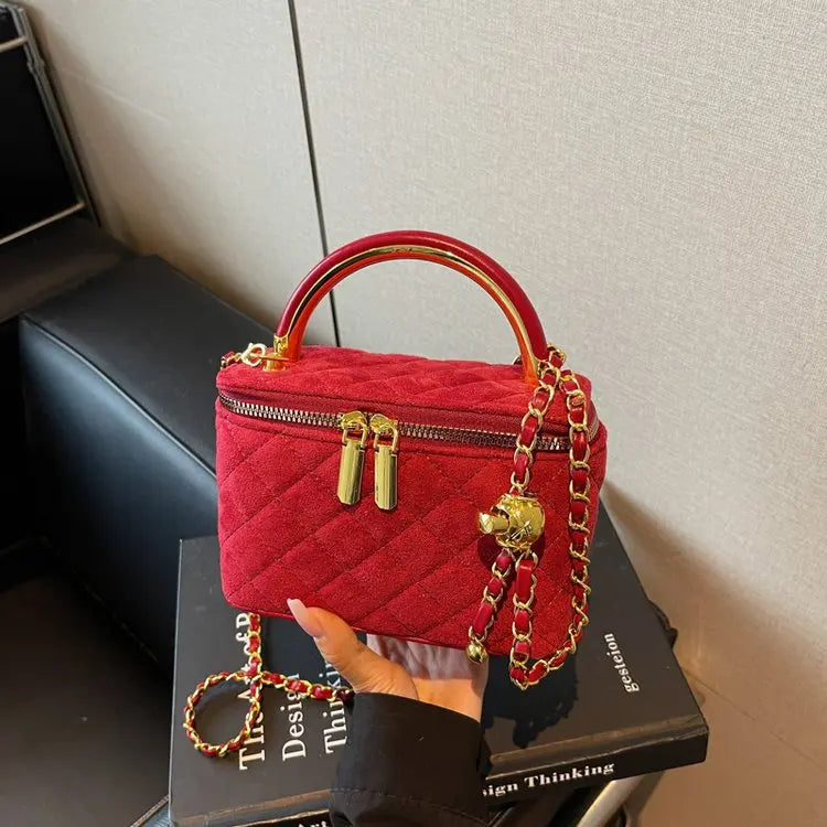 Elegant Ladies Handbag Leather Messenger Bag Women's Fashionable Crossbody Design Classic And Popular Luxury Brand Item