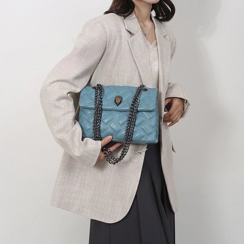 Women's Chain Bag | New Quilted Embroidery, High-Quality Texture, Versatile Shoulder & Crossbody