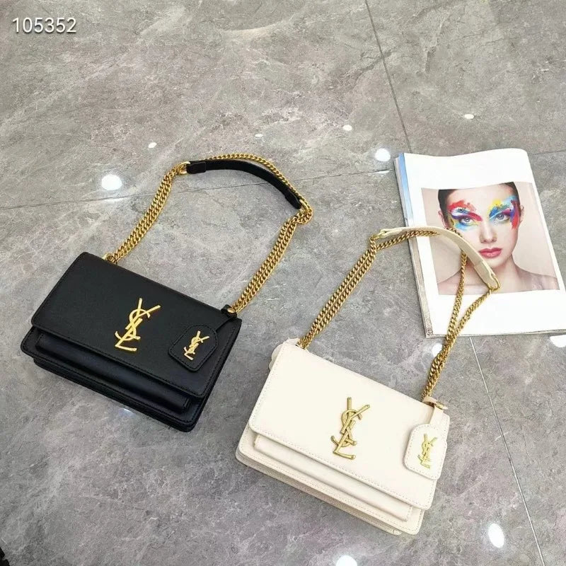 2025 new women's shoulder messenger bag fashion chain bag versatile