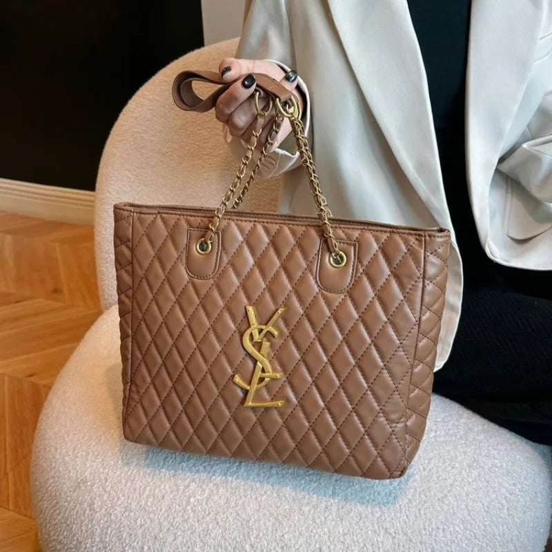 Trendy Maillard Style Micro Female Bag 2025 New Quilted Chain Strap Underarm Crossbody Daily Use Exquisite