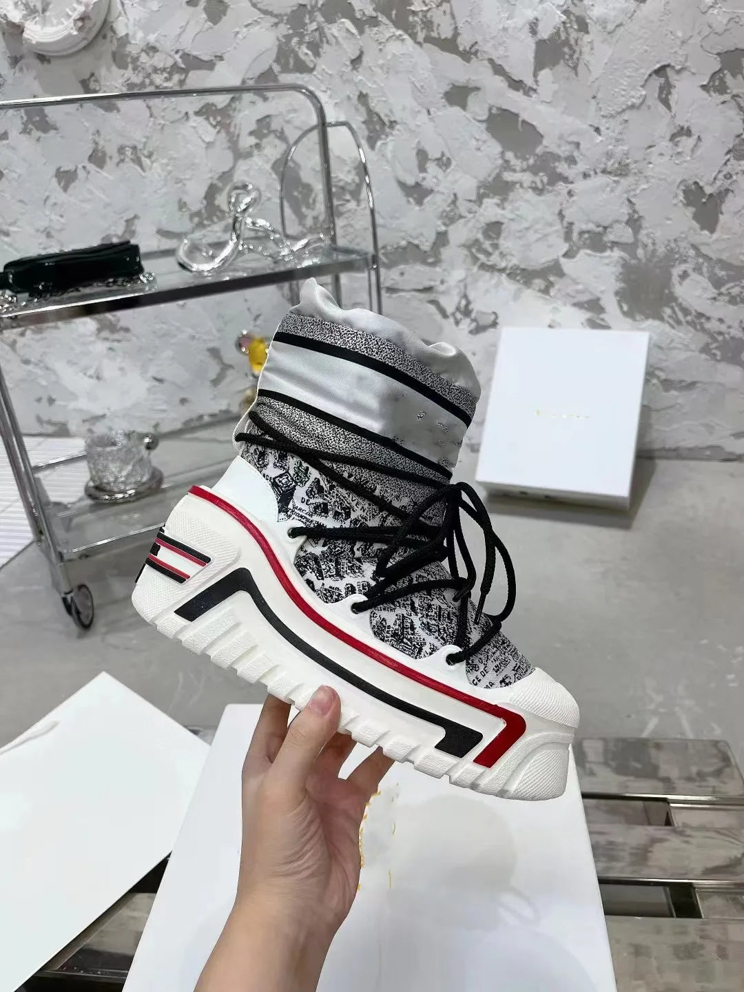 Leopard Print Women Snow Boots Waterproof Non-slip Designer Female Ankle Boots Platform Keep Warm Fur Ladies Winter Shoes Brown