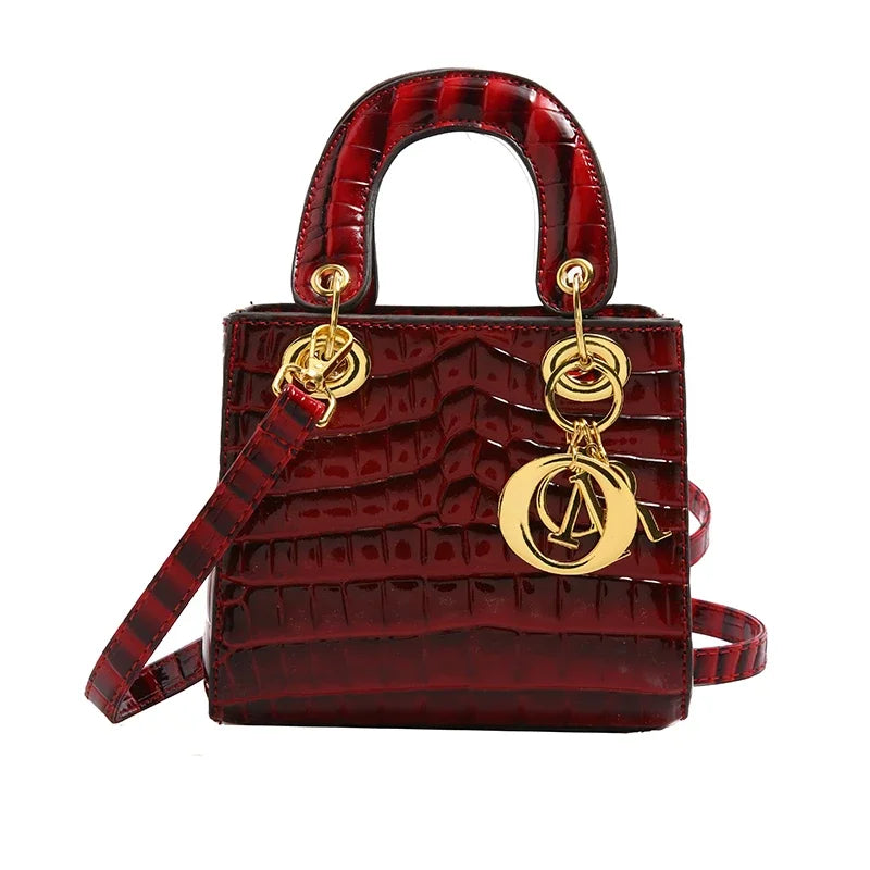 Luxury Brand Women's Leather Messenger Bag For Ladies - Popular Classic Elegant Shoulder Handbag Fashion Item