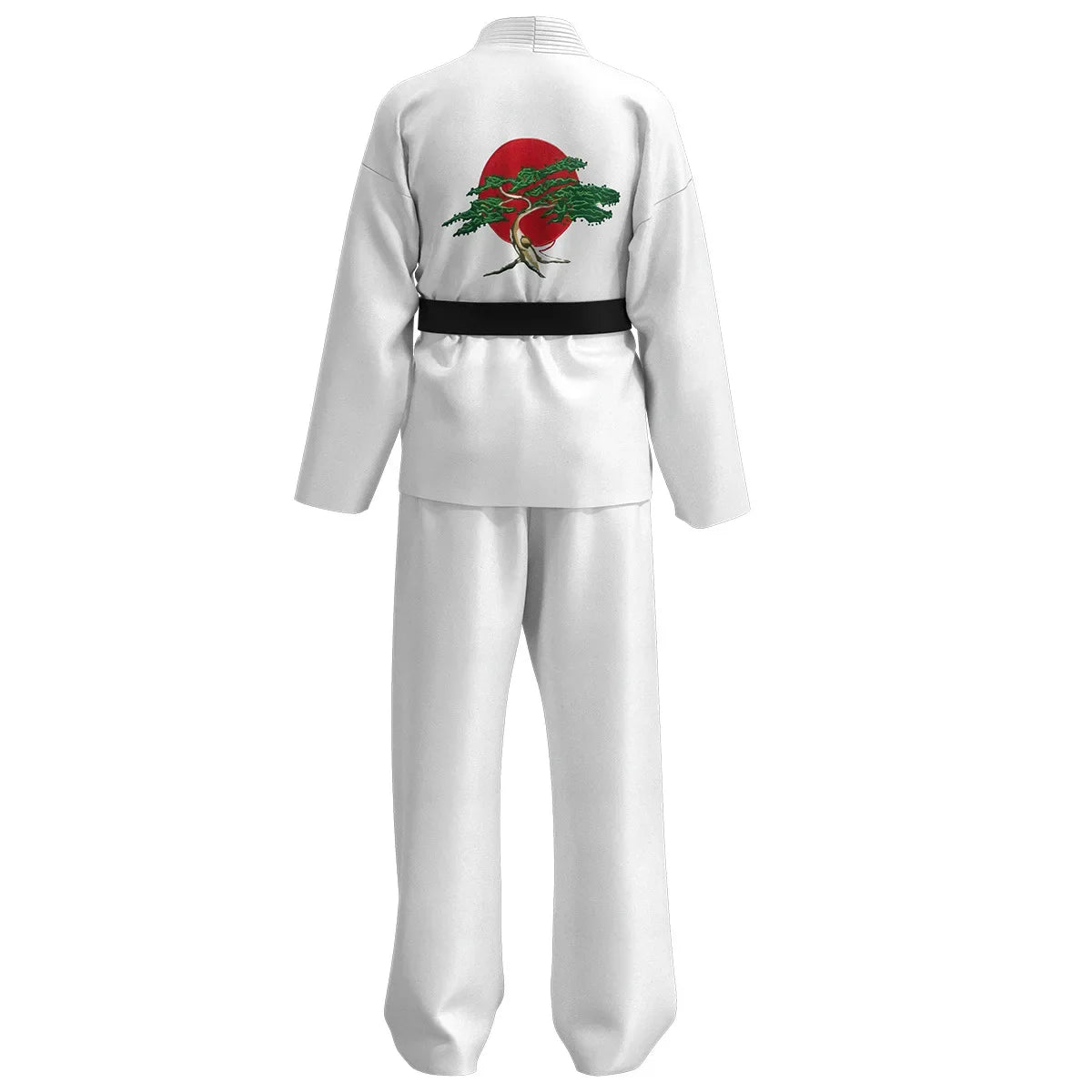 Karate Kids KOF Cobra Kai Cosplay Costume Kid Aldult Black White Kimono Uniform Headband Anime Halloween Party Suit Tracksuit
