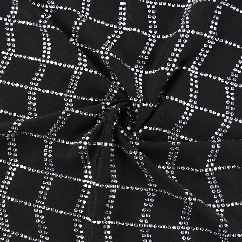 Women's Sexy Style Suspender Underwire Hot Diamond Dress Sparkling Short Skirt Prom Dress Spring New Style