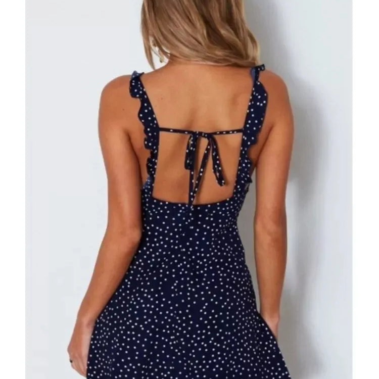 Women Dress Summer Casual Sleeveless Solid Female Beach Dress Sexy Ladies Short Mini Dress Womens Clothing Sundress