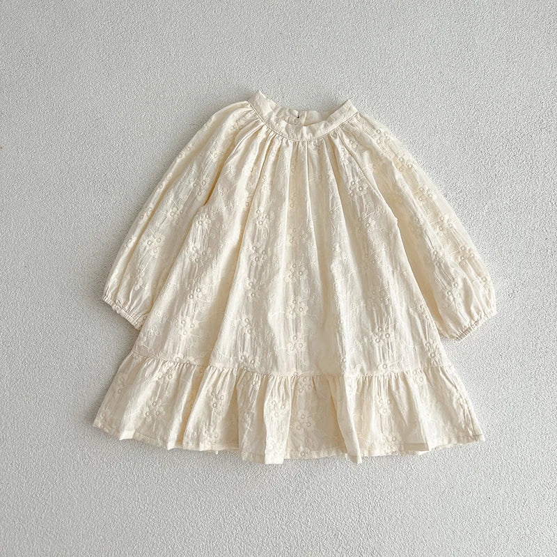 Baby Girls Clothes Autumn Toddler Baby Rompers Princess Dress Red Long Sleeves Girls Dress Christmas Sister Clothing A6068-dress