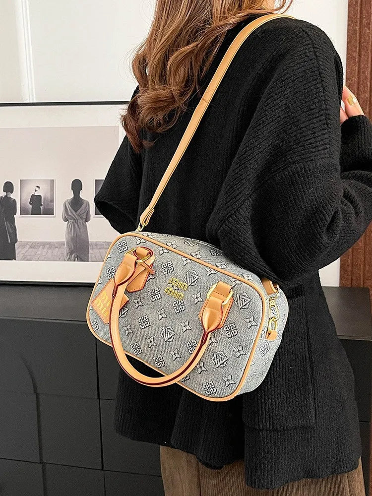 2025 SS Puff Hobo Bag, Multi-Way Convertible Top Handle & Crossbody Purse for Women, Vegan Leather Day to Night Carryall