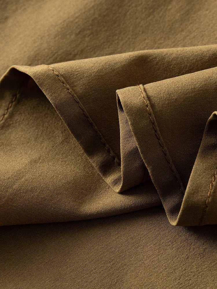 French Retro Design Collar Chic Suspender Skirt for Women New Spring Slim Thin Waist Vintage Elegant Female Dress