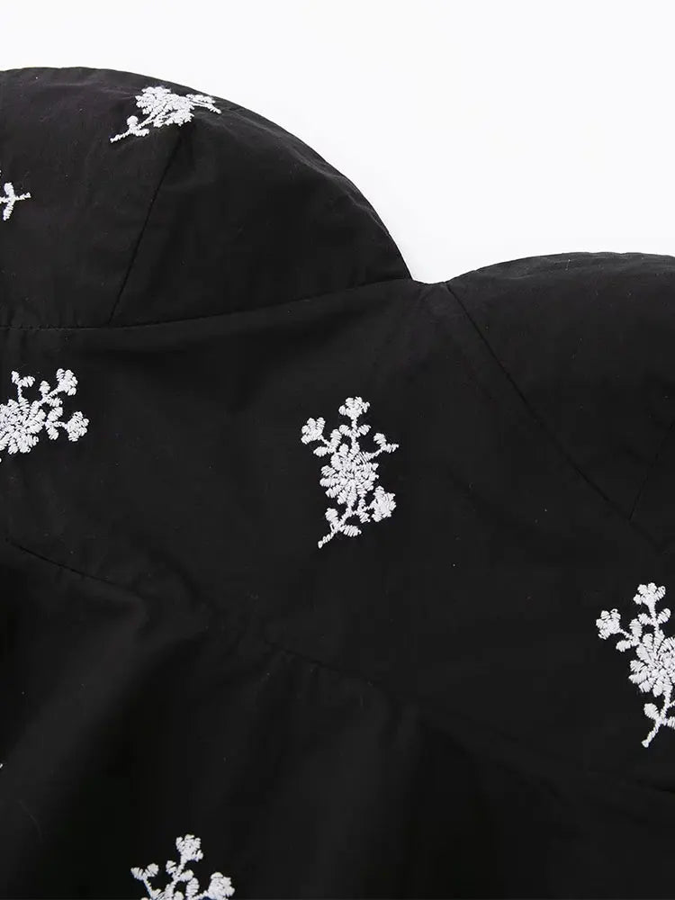 Nlzgmsj Camis Women Sexy Tank Tops Flower Embroidery Slim Sleeveless Camisole Women Fashion Summer Camis 202307