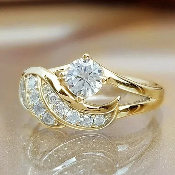 Delysia King Ring gold color