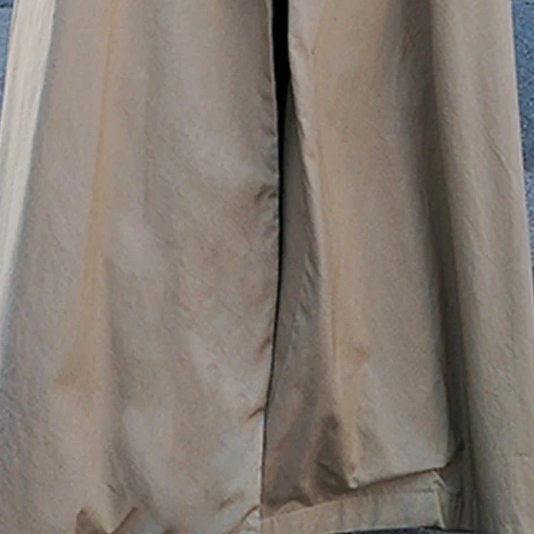 Spring Autumn Extra Long Flowy Oversized Casual Trench Coat for Women Belt Double Breasted Loose Korean Fashion 2022