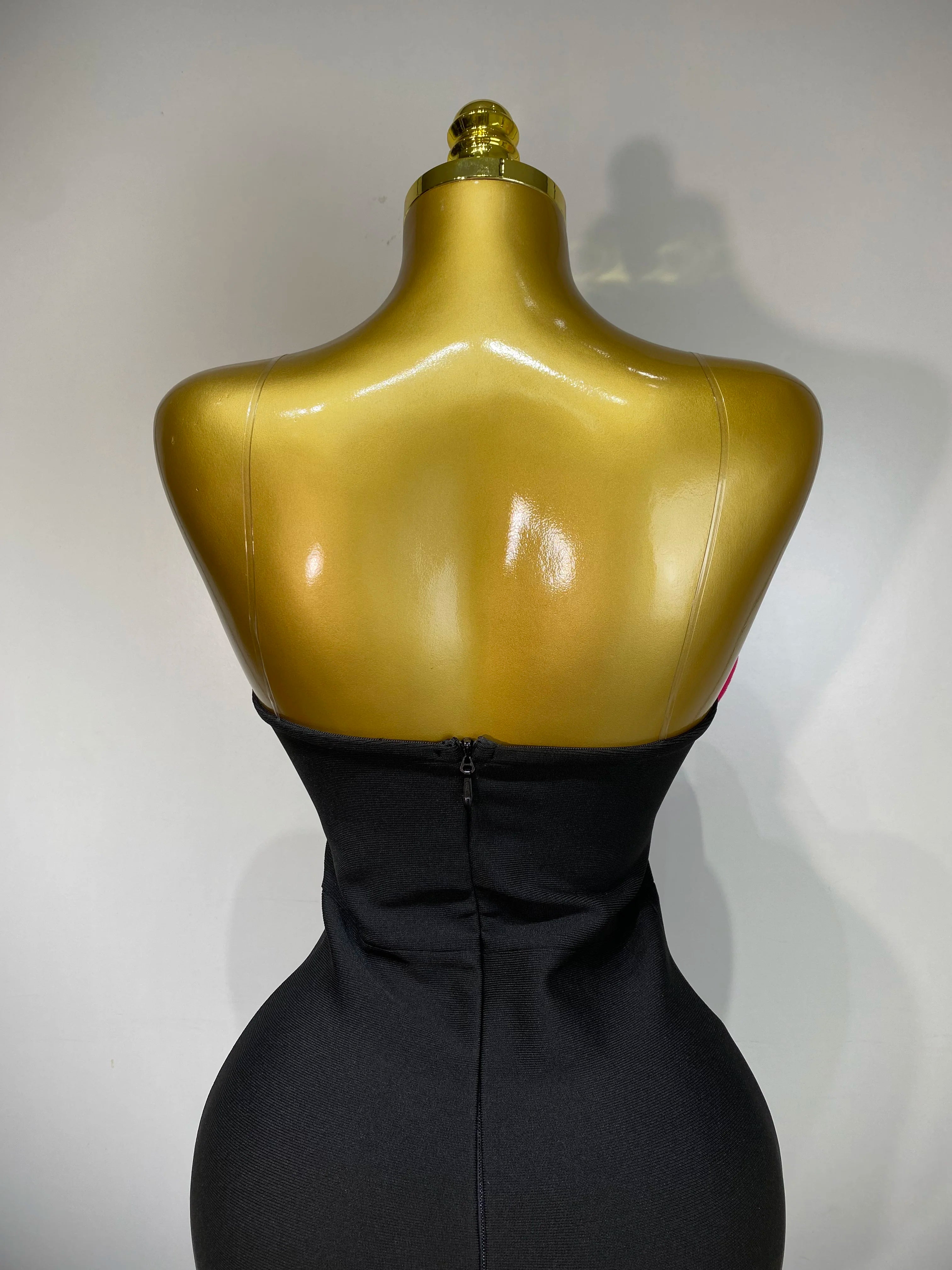 Women Sexy Strapless Backless Flower Patchwork Maxi Long Bandage Dress 2025 Elegant Evening Club Luxury Birthday Party Dresses