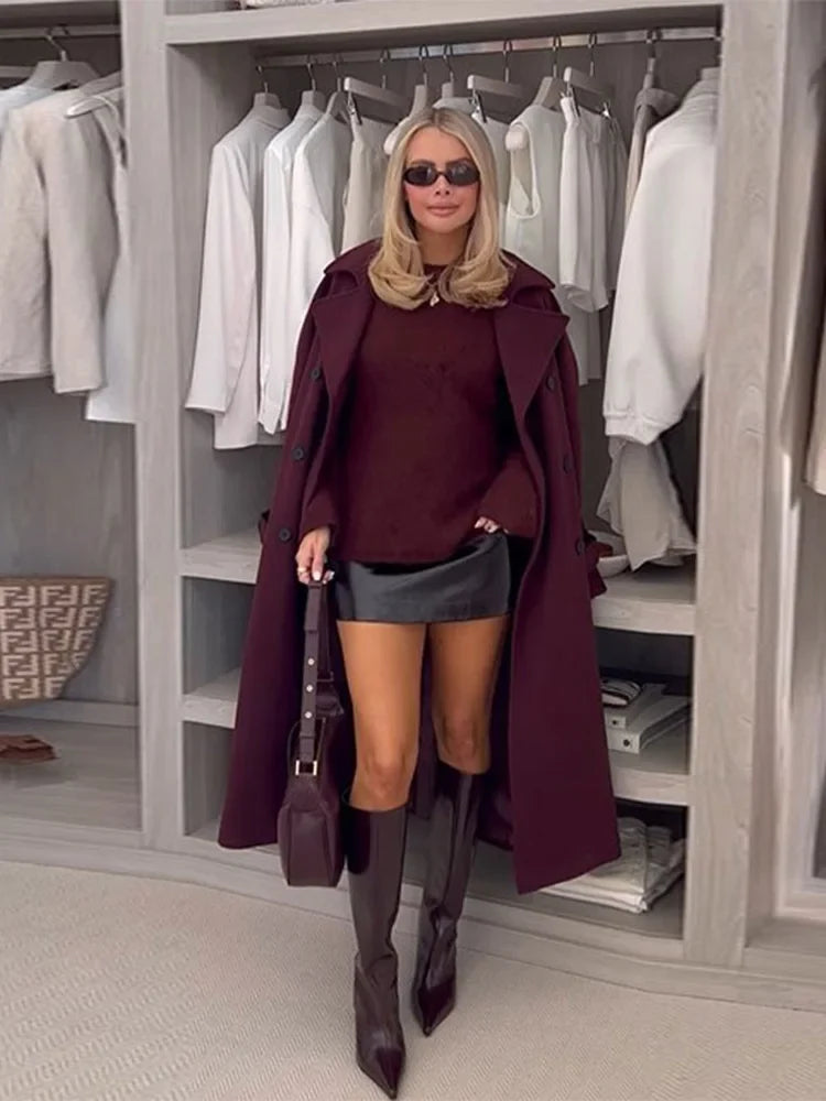 Sweater Women Knitted O Neck Solid Thicken Long Sleeve Pollover Sweaters Autumn Winter Casual Fashion Fluffy Commute Lady