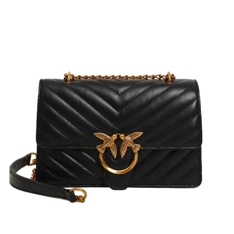 Stylish Ladies Crossbody Bag With Shoulder Strap Premium Leather Design Popular Classic Luxury Brand Item