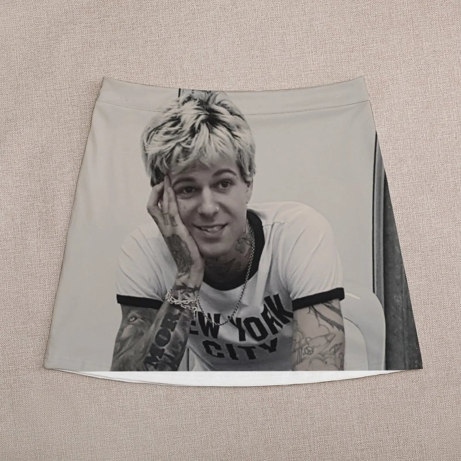 Jesse Rutherford Mini Skirt women's clothing summer novelties women's skirts trend luxury clothes women