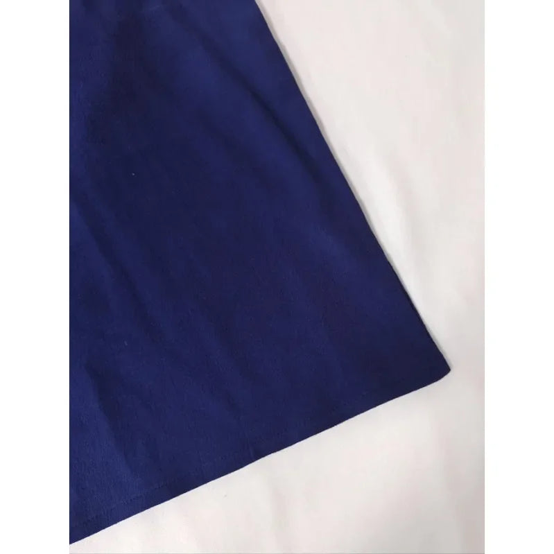 Plus Size New Women's Summer Fashion Linen Solid Color Shirt Set Long Sleeve Loose T-shirt Wide Leg Pants Casual Two-piece Set