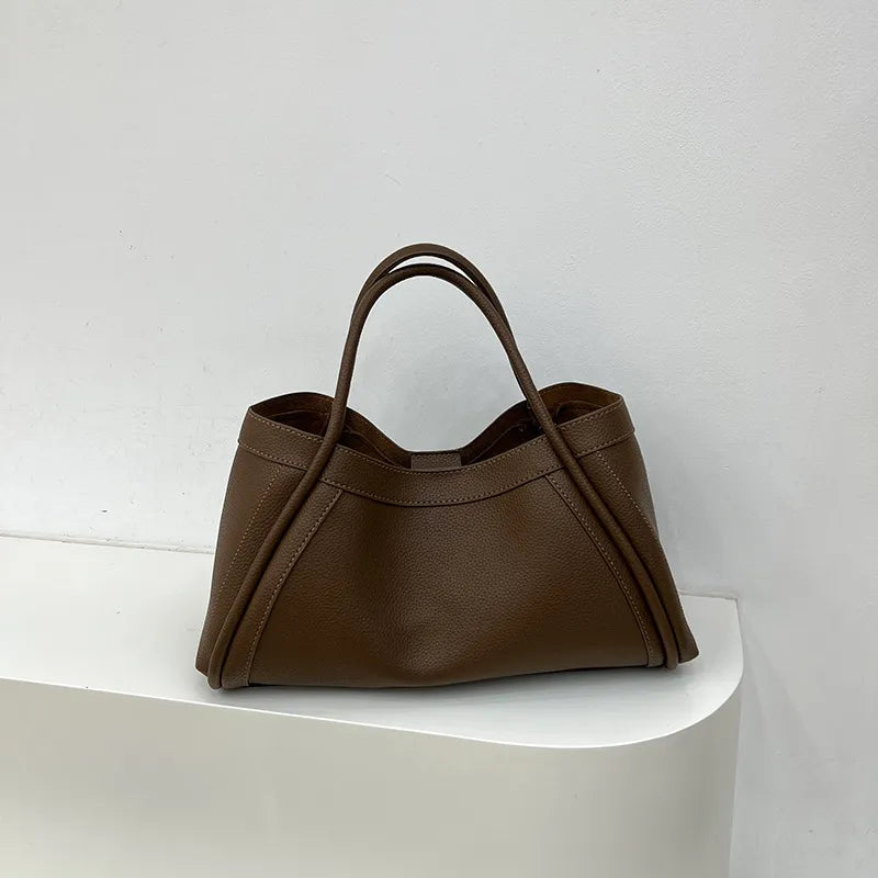 Retro Basketry Pattern Shoulder Bag Perfect for Work Commutes Purses And Handbags Luxury Coffee