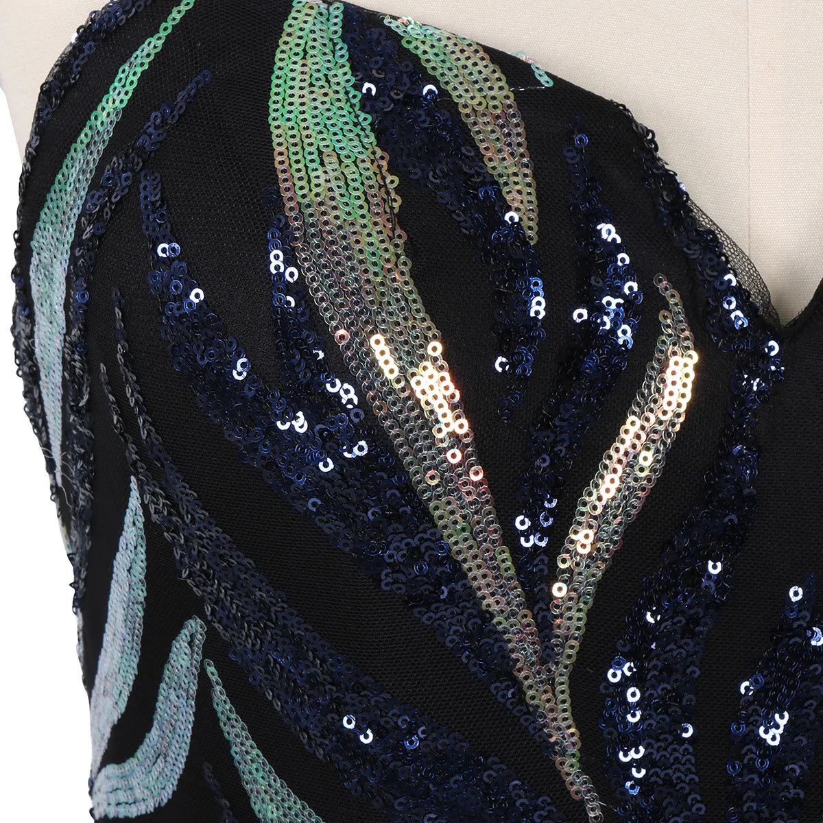 Elegant Mermaid Prom Dresses Long Colorfull Sequin Formal Evening Party Gowns for Women Sparkly Sequin Cocktail Dresses Zip