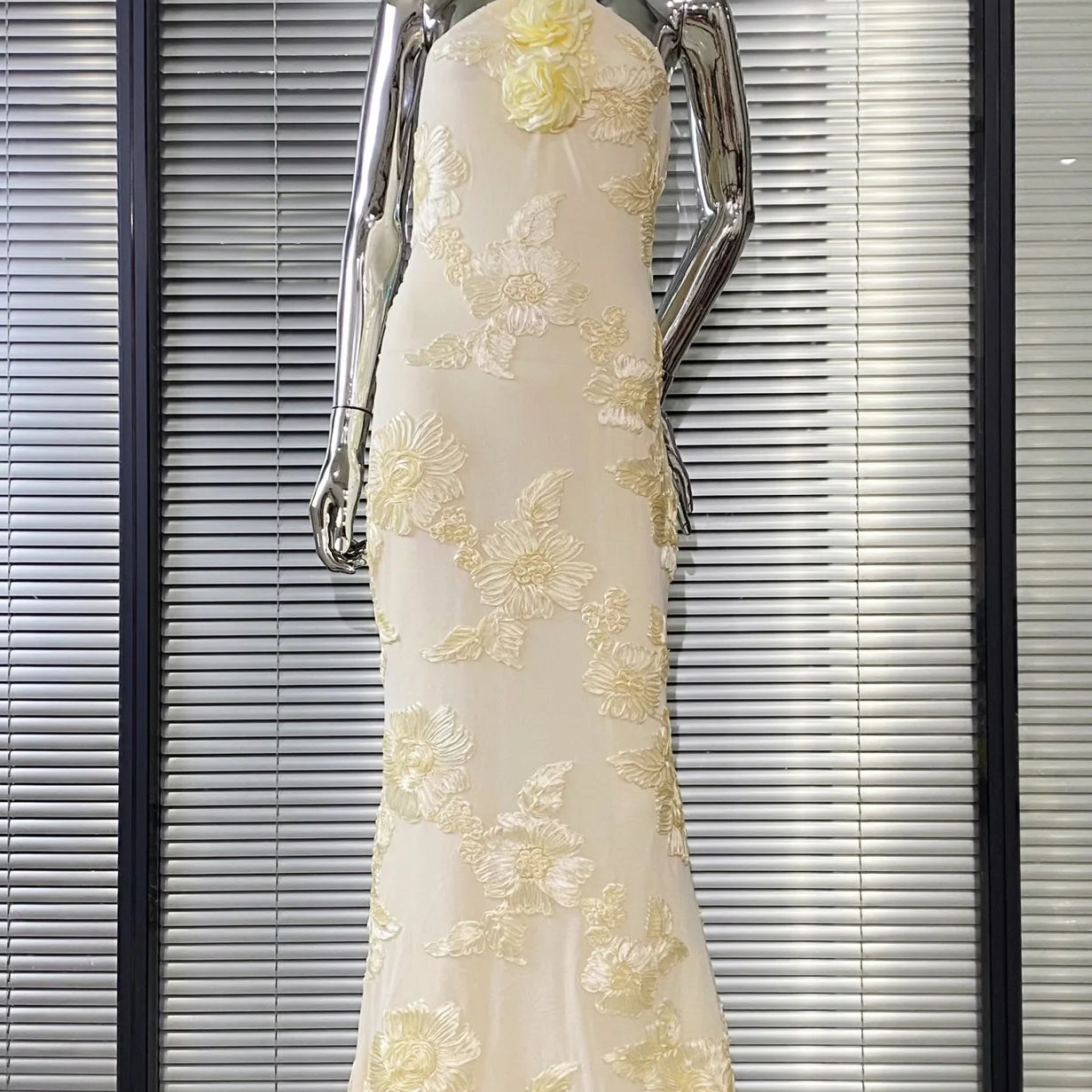 High Quality Women Sexy Halter Backless Bodycon Long Dress Florals Fashion Celebrate Birthday Party Evening Dress Outfit