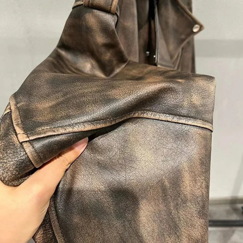 2023 Real Leather Jackets Women's Genuine Sheepskin Leather Autumn Winter Real Leather Coat GT5933