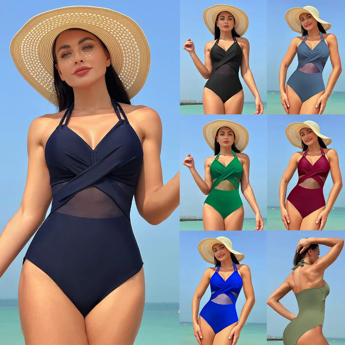 New Sexy Micro Bikini Women Push Up Padded Thong Swimsuit Female Cut Out Bathing Suit Swimwear Trajes De Baño