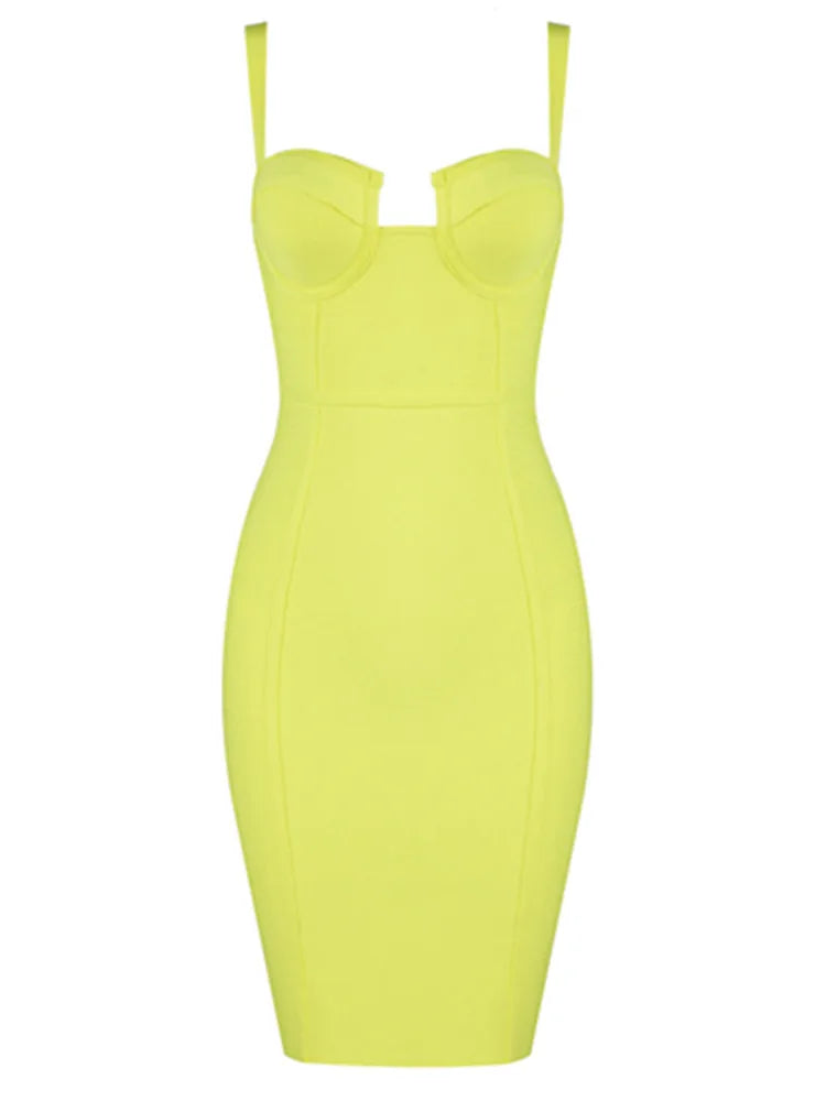 Vestido de festa feminino sexy, 9 cores, azul, amarelo, preto, rayon, verão, celebridade, designer, moda, vestido de festa